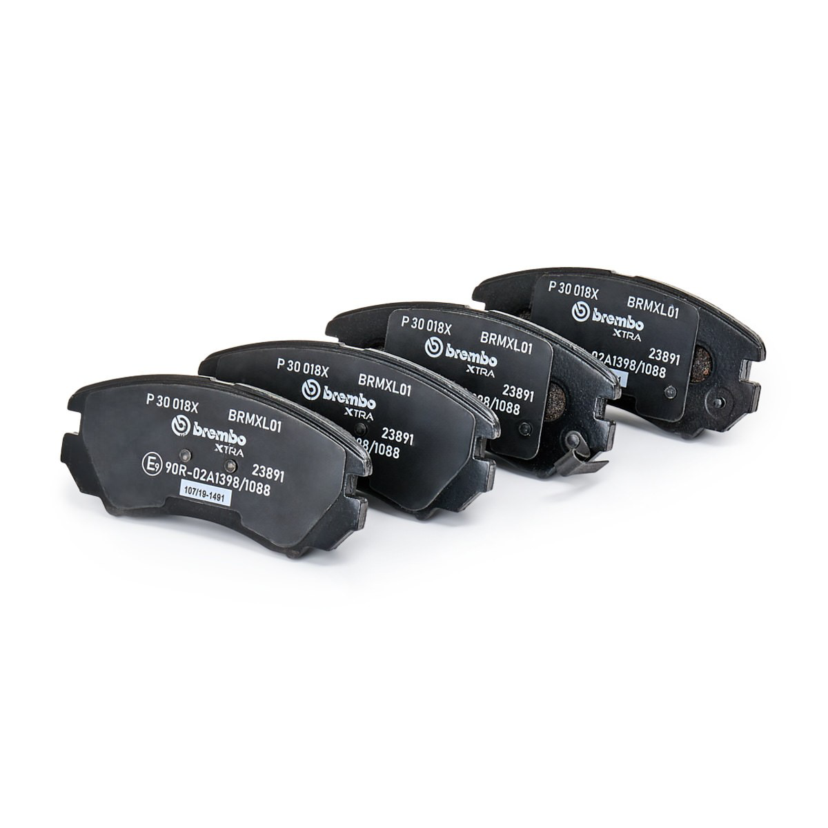 Klocki hamulcowe przednie tarczowe Brembo P30018X
