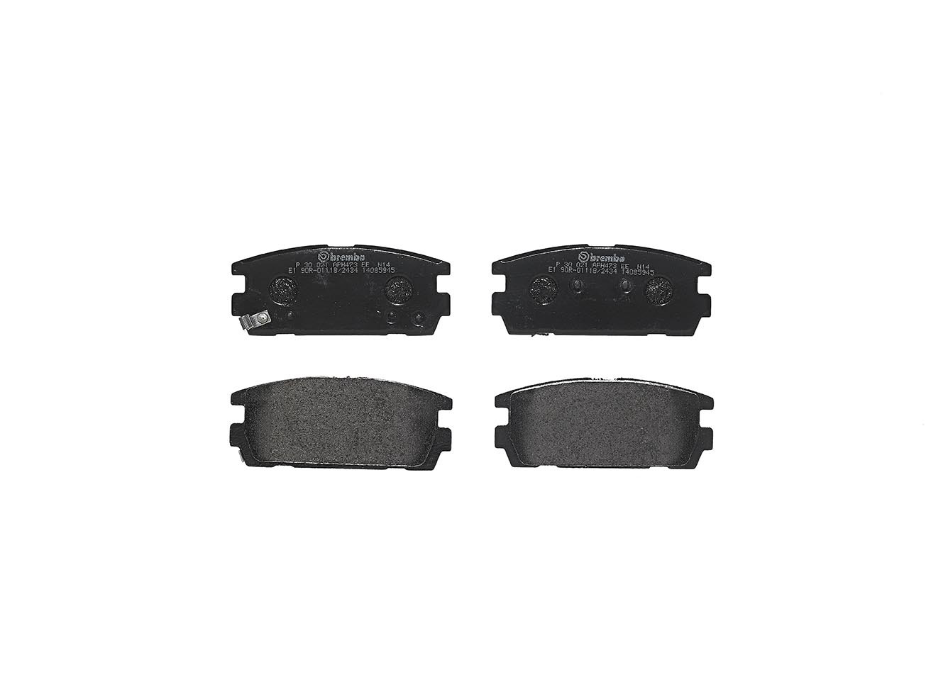 Okładziny (klocki) do hamulców tarczowych tylne Brembo P30021 cena, od 27,76 USD