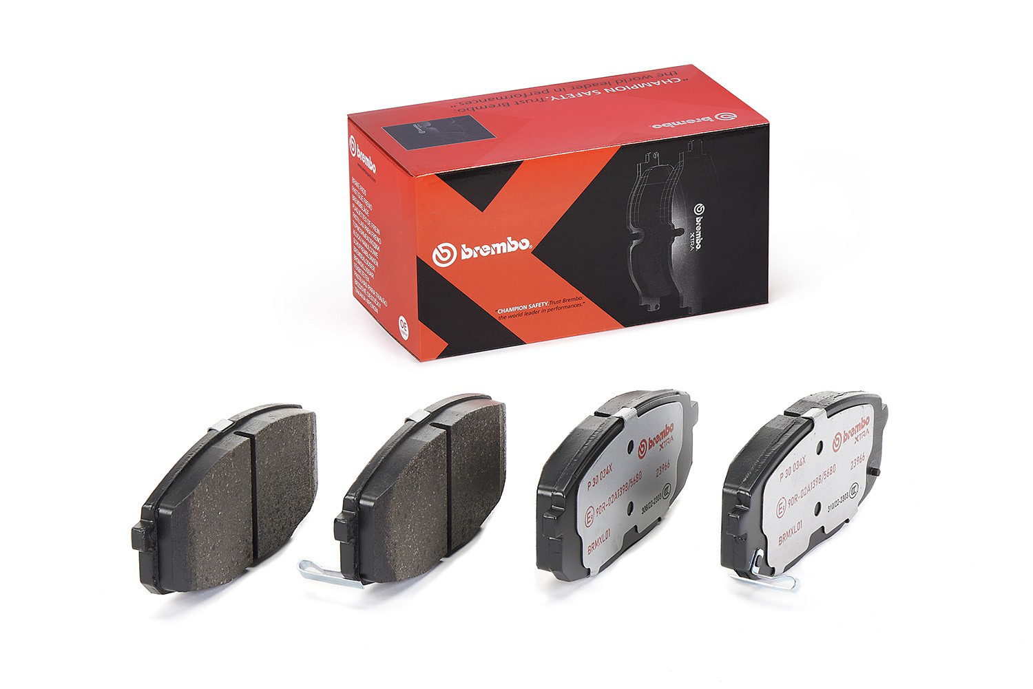 Klocki hamulcowe przednie tarczowe P30034X Brembo