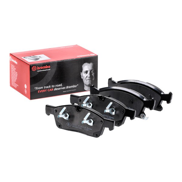 Klocki hamulcowe przednie tarczowe Brembo P37017