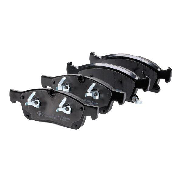Klocki hamulcowe przednie tarczowe P37017 Brembo