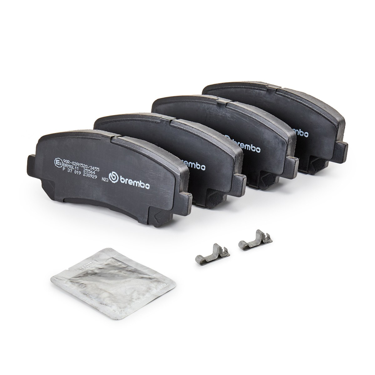 Klocki hamulcowe przednie tarczowe Brembo P37019