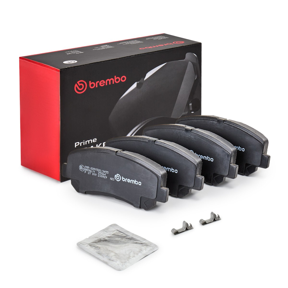 Klocki hamulcowe przednie tarczowe Brembo P37019 cena, od 46,11 USD