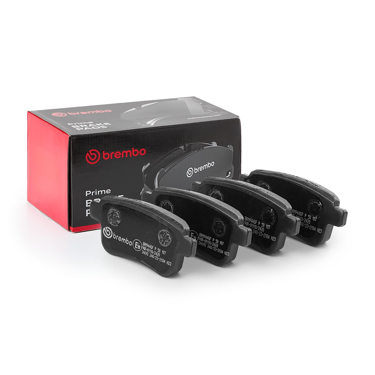 Okładziny (klocki) do hamulców tarczowych tylne P50107 Brembo
