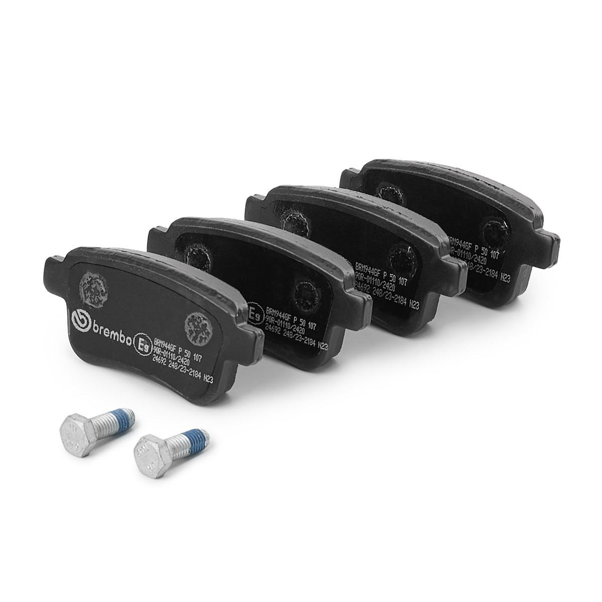 Okładziny (klocki) do hamulców tarczowych tylne Brembo P50107 cena, od 18,66 USD