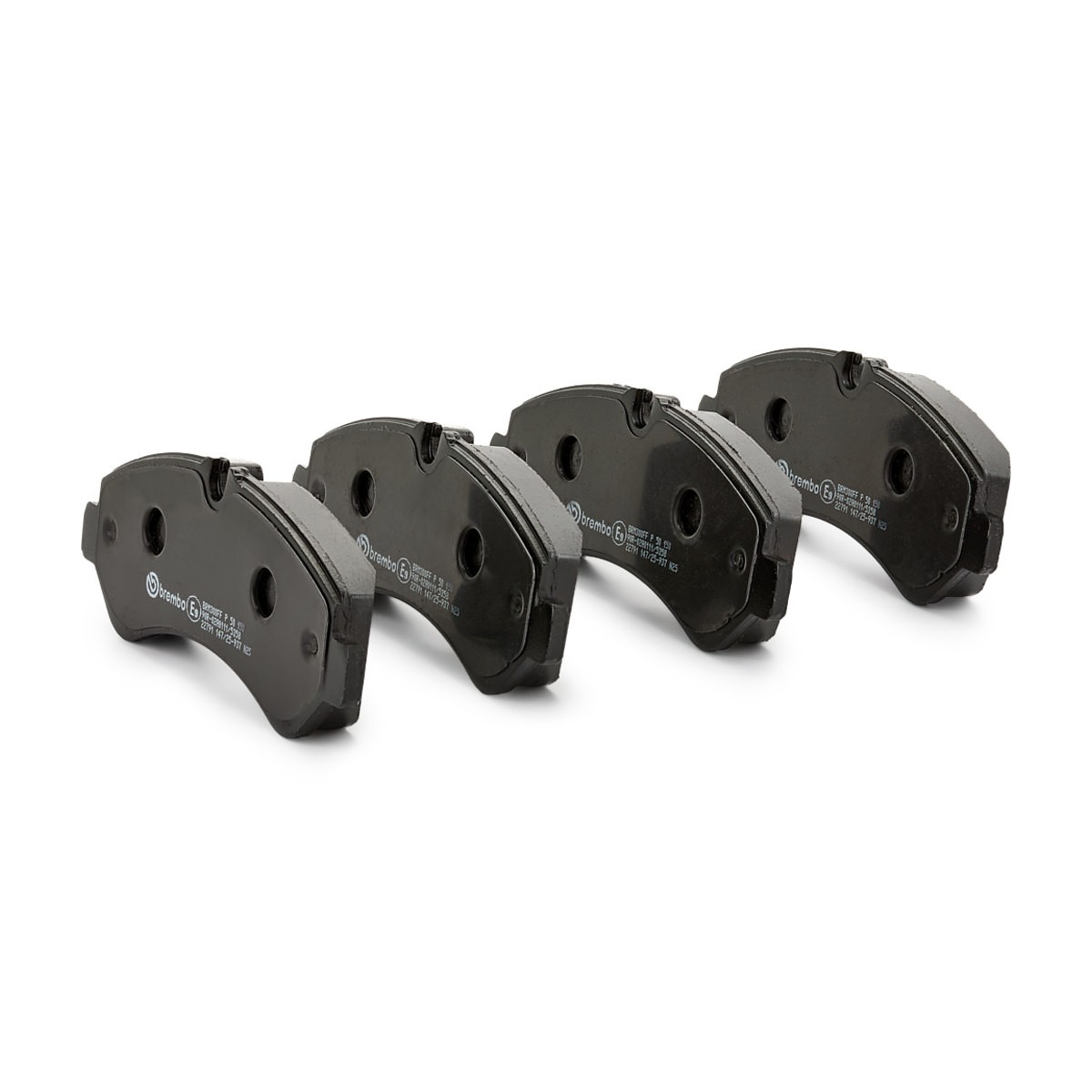 P50150 Brembo Okładziny (klocki) do hamulców tarczowych tylne