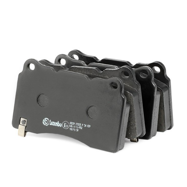 Do koszyka P54039 Brembo Klocki hamulcowe przednie tarczowe
