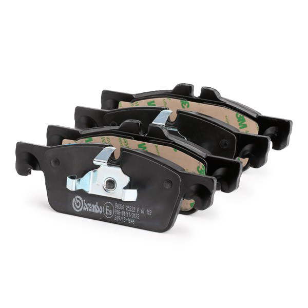Klocki hamulcowe przednie tarczowe P61112 Brembo
