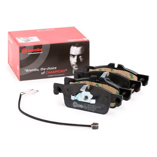 Do koszyka P61112 Brembo Klocki hamulcowe przednie tarczowe