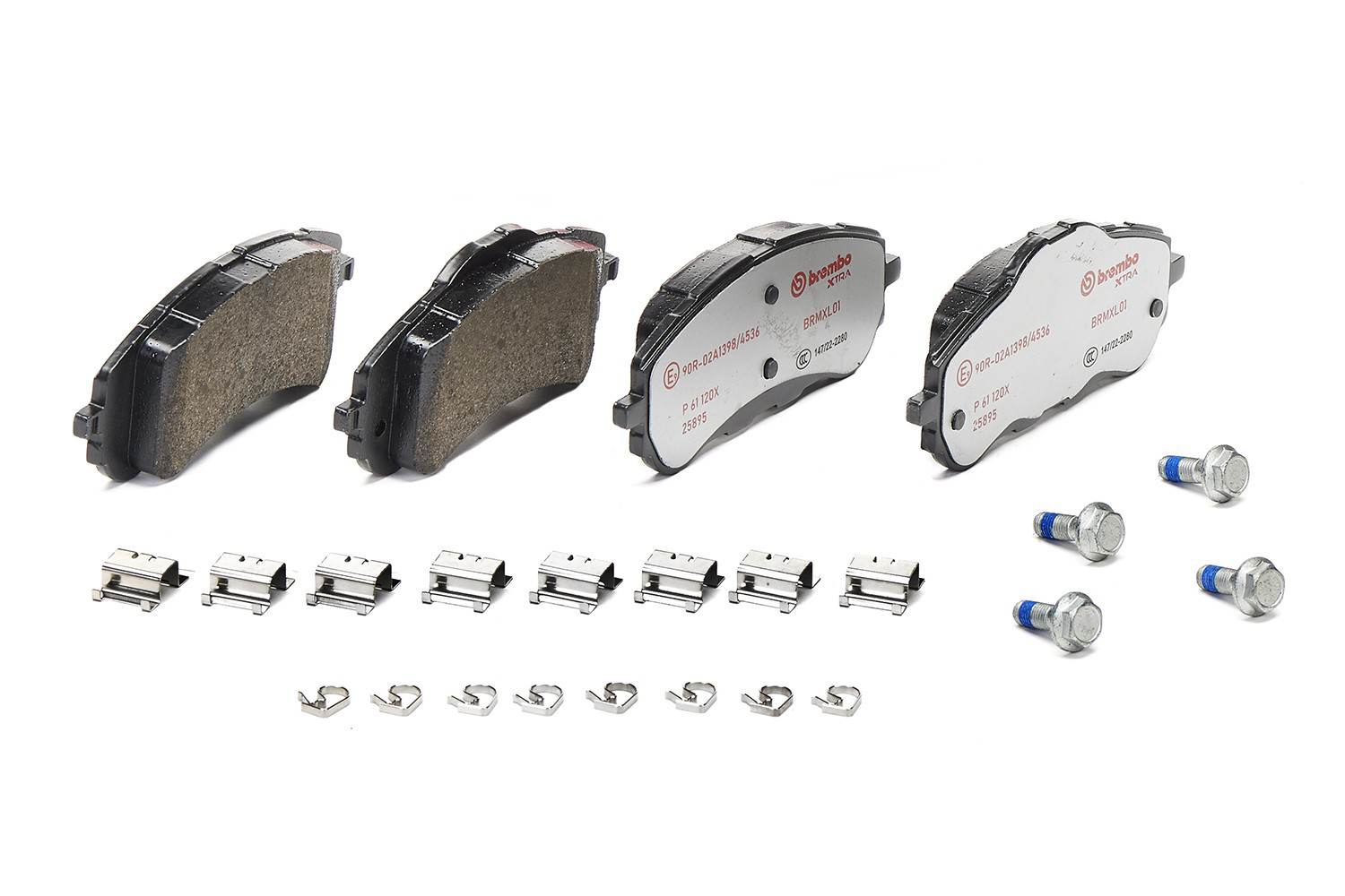 Klocki hamulcowe przednie tarczowe Brembo P61120X cena, od 33,66 USD