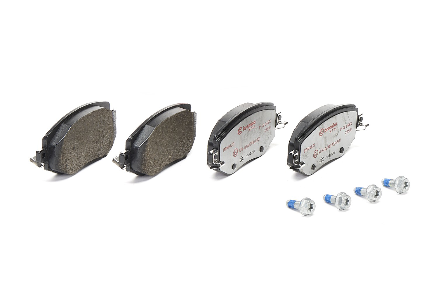 Klocki hamulcowe przednie tarczowe Brembo P68068X cena, od 32,37 USD