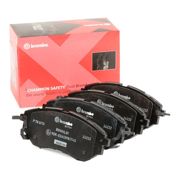 Klocki hamulcowe przednie tarczowe Brembo P78017X