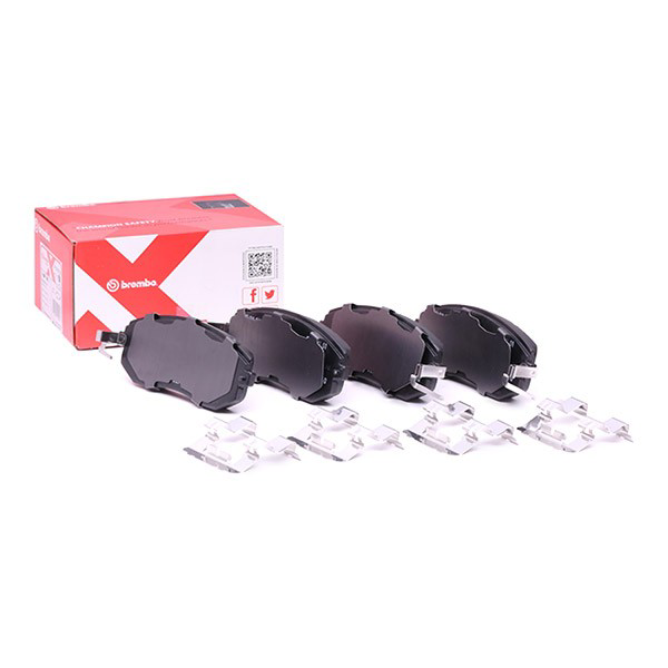 P78021X Brembo Klocki hamulcowe przednie tarczowe