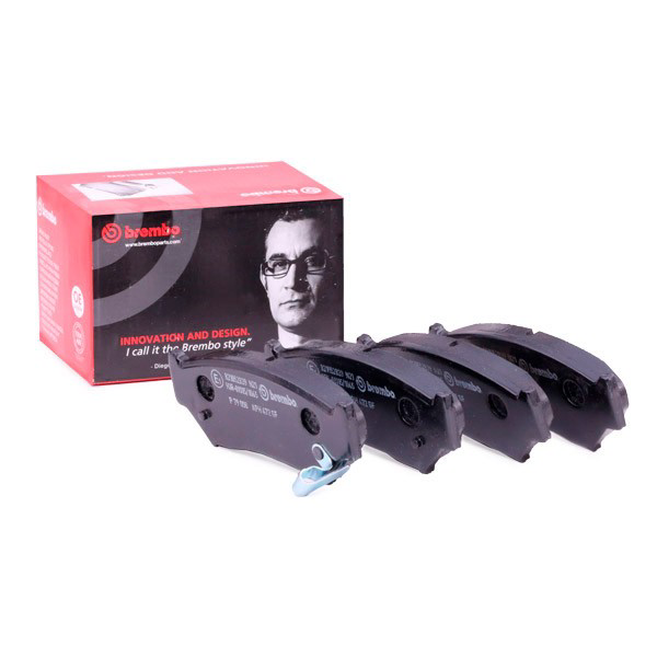 Do koszyka P79008 Brembo Klocki hamulcowe przednie tarczowe