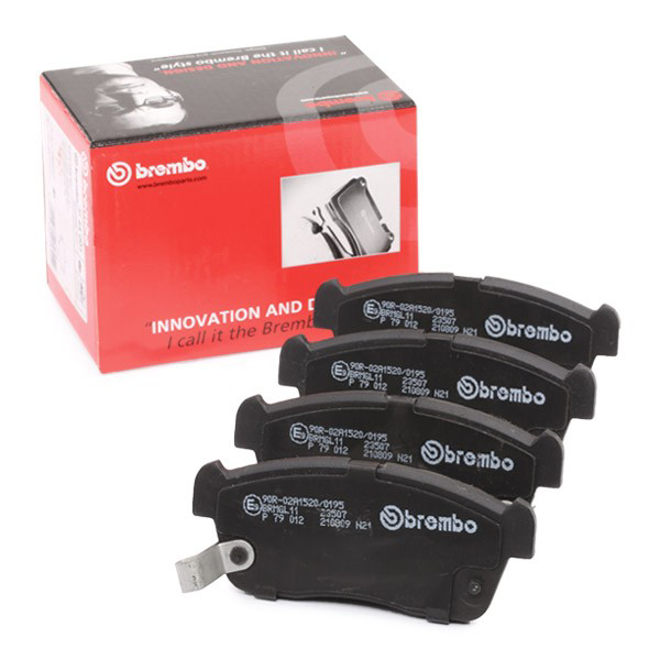 Klocki hamulcowe przednie tarczowe Brembo P79012