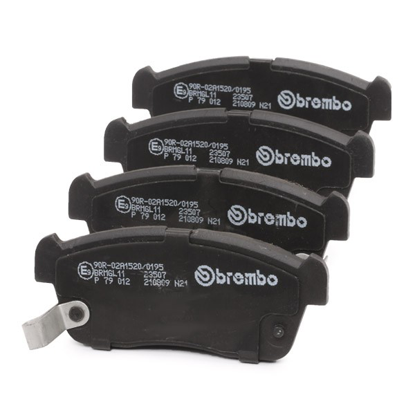 Klocki hamulcowe przednie tarczowe P79012 Brembo