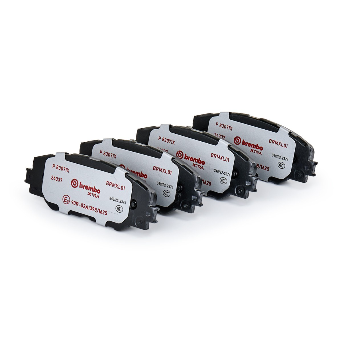 Klocki hamulcowe przednie tarczowe Brembo P83071X cena, od 23,47 USD