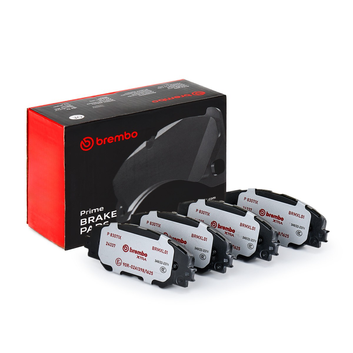 Do koszyka P83071X Brembo Klocki hamulcowe przednie tarczowe
