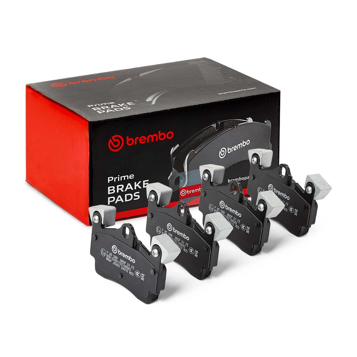 Do koszyka P85088 Brembo Okładziny (klocki) do hamulców tarczowych tylne