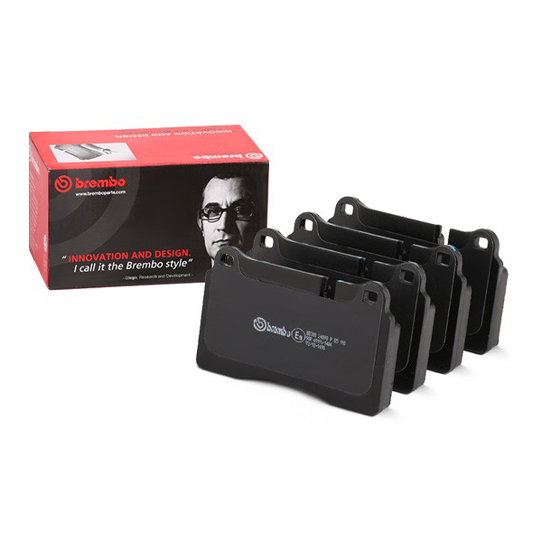 Klocki hamulcowe przednie tarczowe Brembo P85110 cena, od 35,34 USD