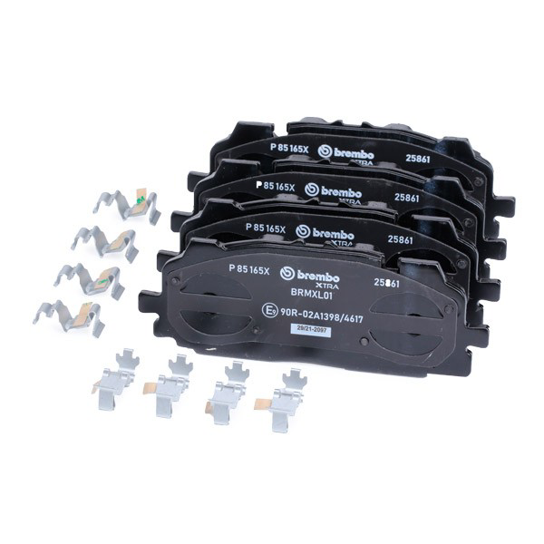P85165X Brembo Klocki hamulcowe przednie tarczowe