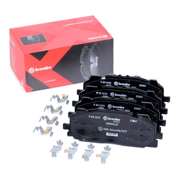 Klocki hamulcowe przednie tarczowe P85165X Brembo