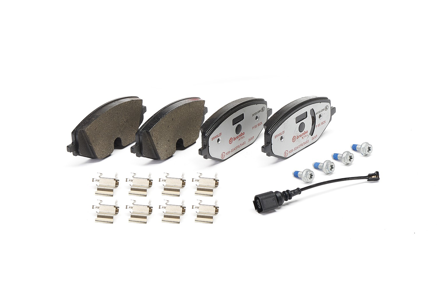 Klocki hamulcowe przednie tarczowe Brembo P85182X cena, od 40,76 USD