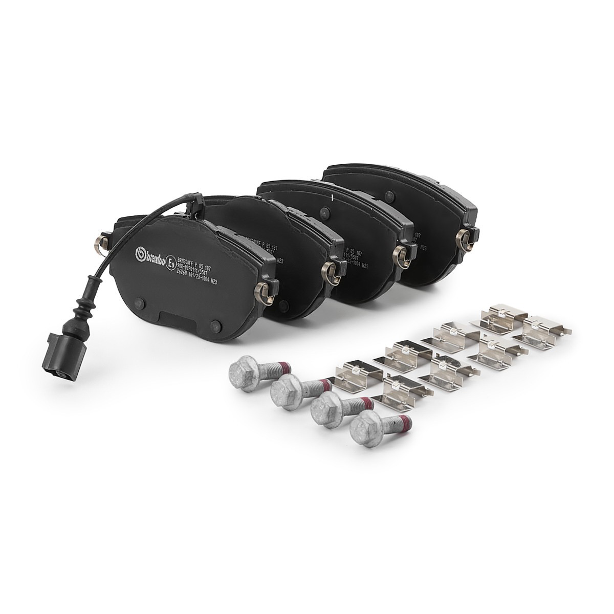 Do koszyka P85187 Brembo Klocki hamulcowe przednie tarczowe