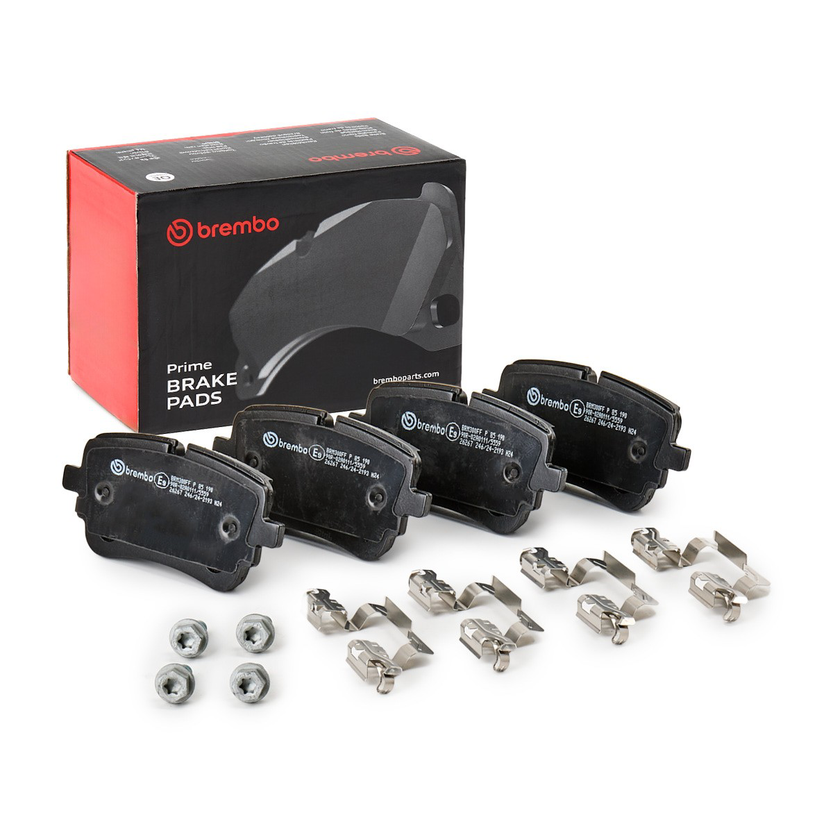 P85190 Brembo Okładziny (klocki) do hamulców tarczowych tylne