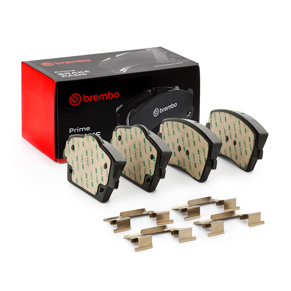 Klocki hamulcowe przednie tarczowe Brembo P86031 cena, od 51,34 USD