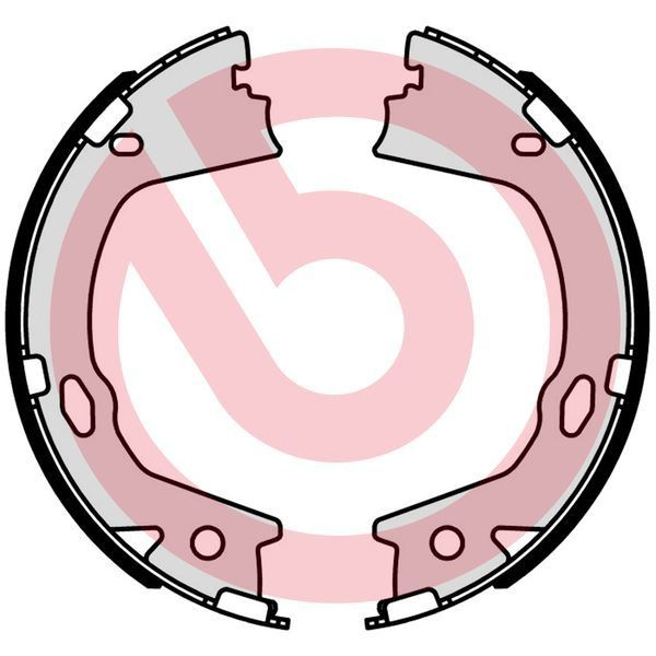 S30546 Brembo Klocki hamulca ręcznego