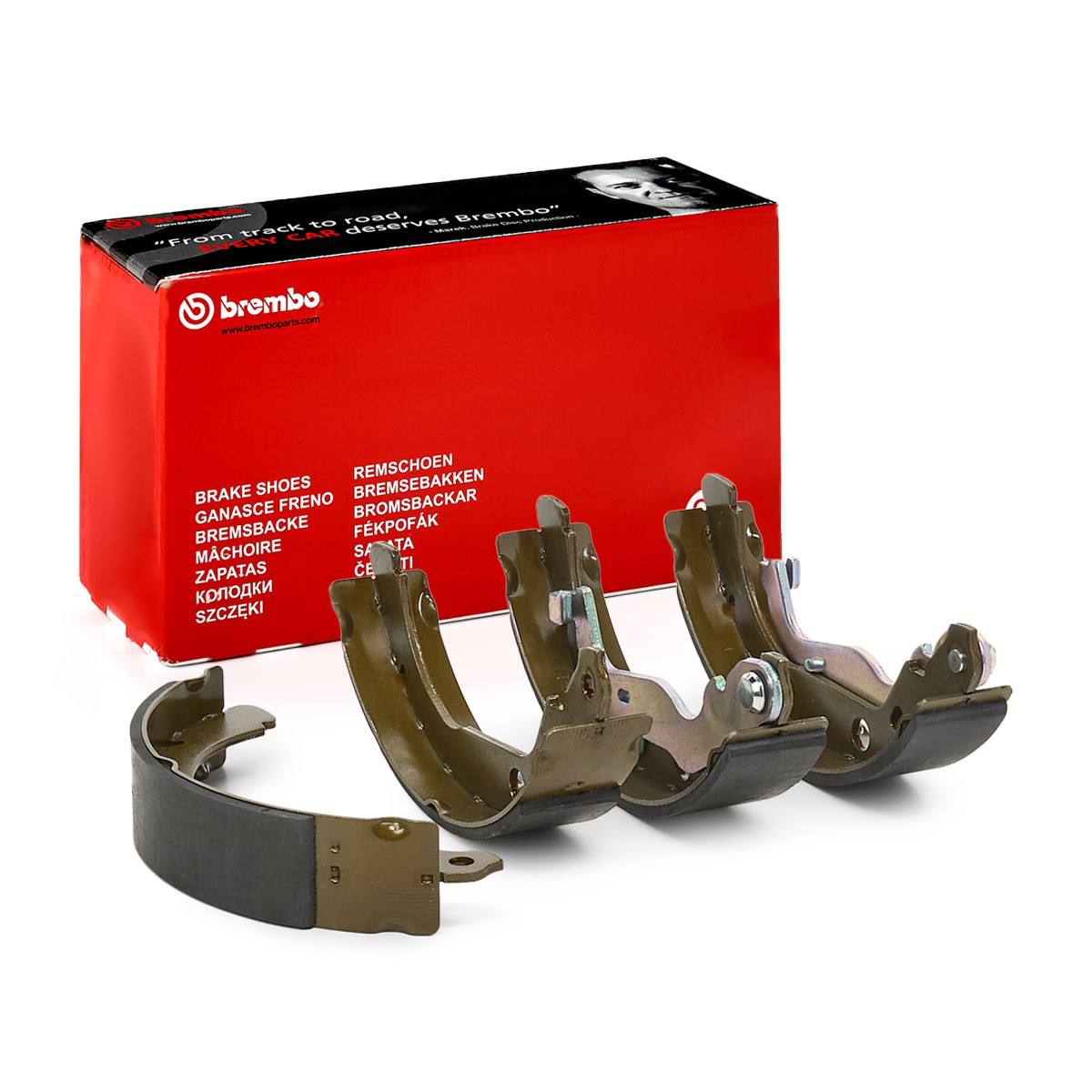 Klocki hamulcowe tylne bębnowe Brembo S68549 cena, od 39,97 USD