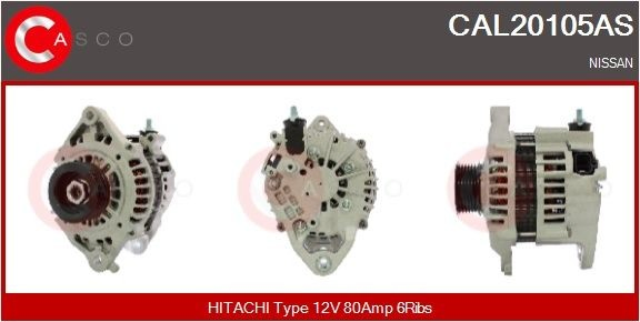 CAL20105AS Casco Alternator