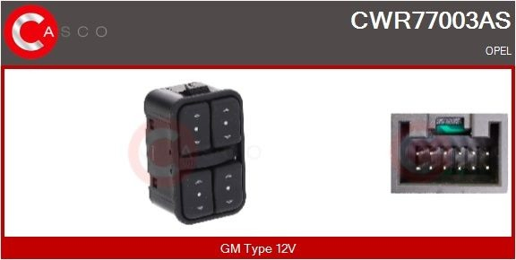 Panel przyciskowy sterowania podnośnikiem szyby przedni lewy General Motors 6240106 cena, od 16,39 USD