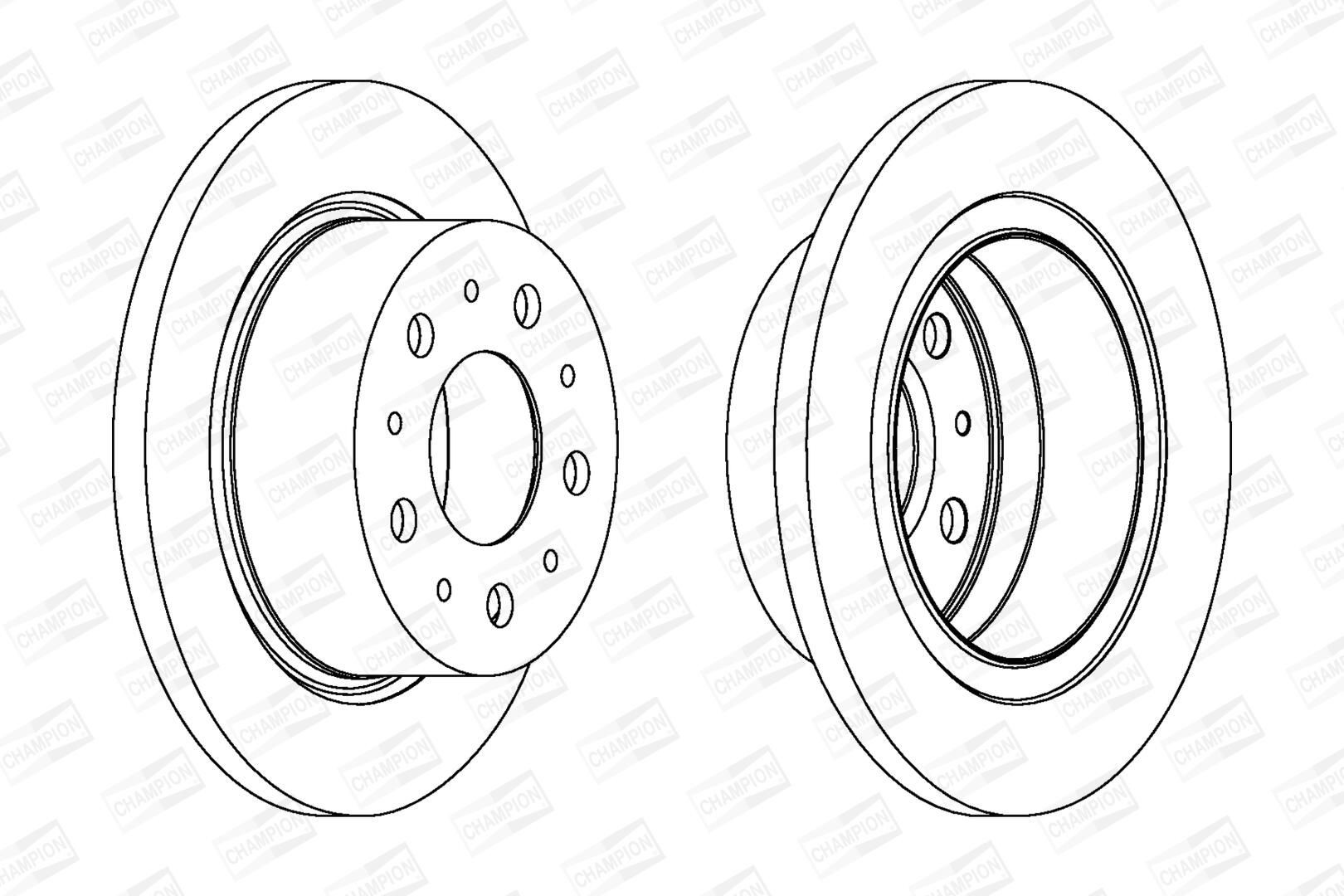 Tarcza hamulcowa tylna Fiat/Alfa/Lancia 51749555 cena, od 47,45 USD