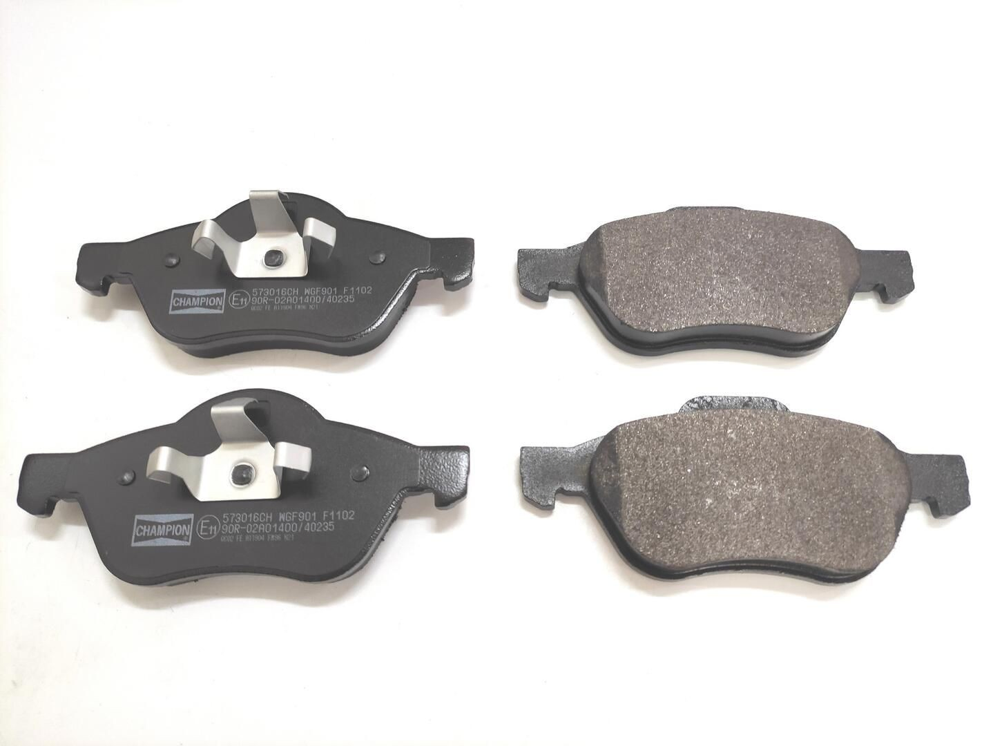Do koszyka Klocki hamulcowe przednie tarczowe Renault Laguna III KT0, KT1