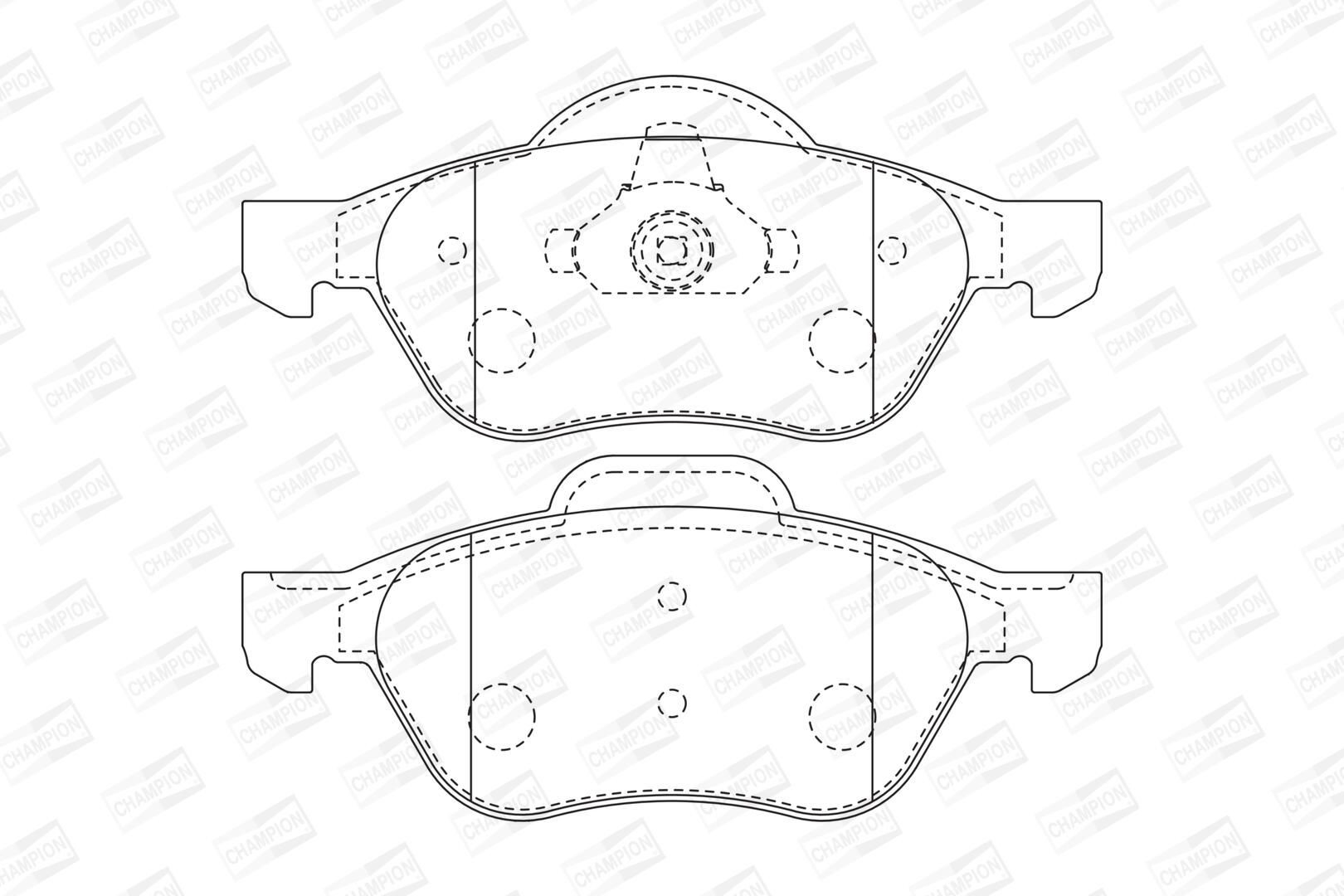 Klocki hamulcowe przednie tarczowe Renault Laguna III kombi (KT0, KT1) (2007 - 2015) cena, od 29,46 USD