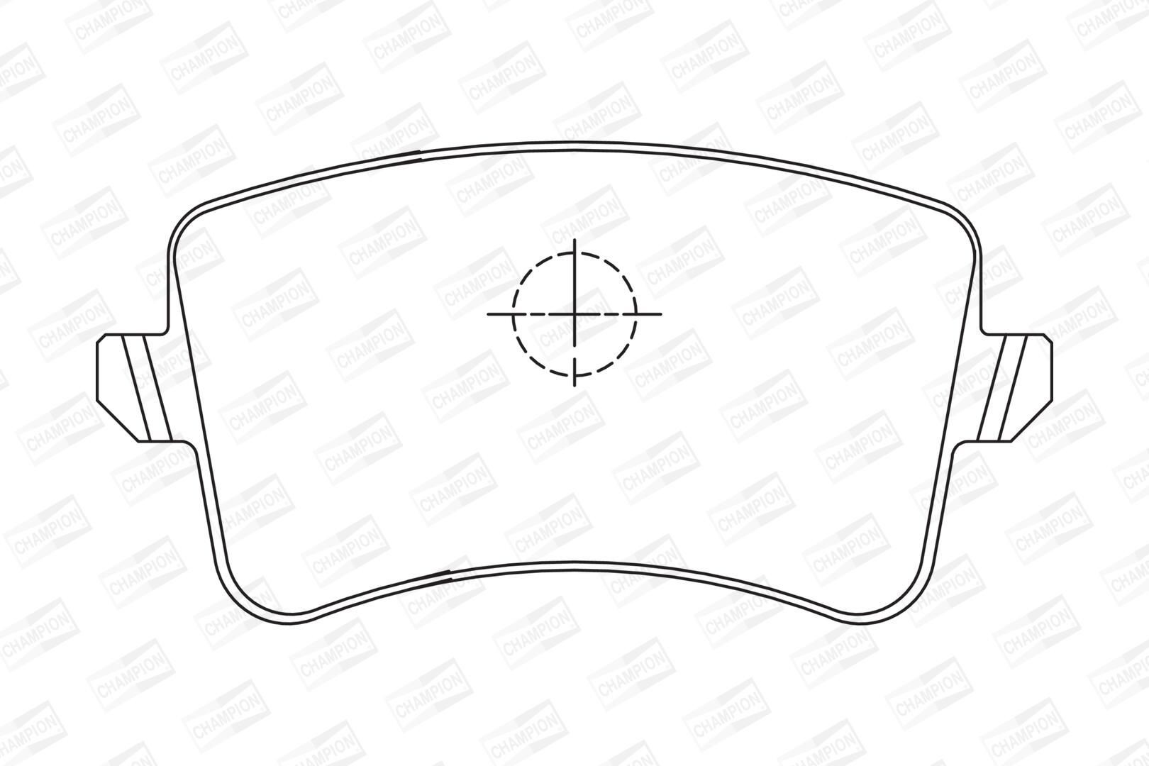 Do koszyka Okładziny (klocki) do hamulców tarczowych tylne Audi A4 B8 8K2