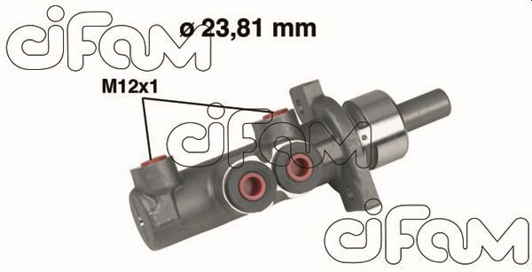 202280 Cifam Główny cylinder hamulców