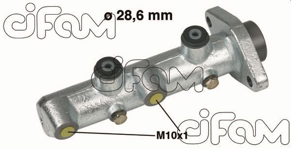 Do koszyka 964031 Emmerre Główny cylinder hamulców
