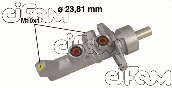 Główny cylinder hamulców Toyota Avensis II sedana (T25) (2003 - 2008) cena, od 56,28 USD