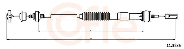 Linka sprzęgła Peugeot/Citroen 1608273180 cena, od 21,94 USD