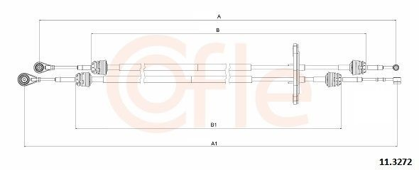 Linka dźwigni zmiany biegów podwójna Fiat Fiorino awangarda (225) (2008 - 2026) cena, od 88,65 USD