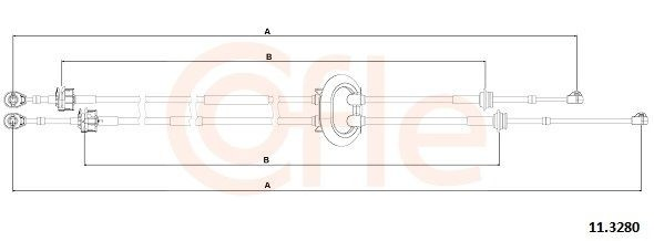 Linka dźwigni zmiany biegów podwójna Citroen C3 II hatchback (A51) (2009 - 2016) cena, od 83,37 USD