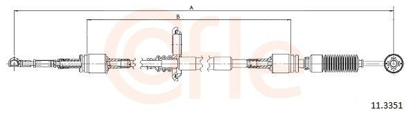 Linka zmiany biegów Fiat/Alfa/Lancia 4286600 cena, od 31,65 USD