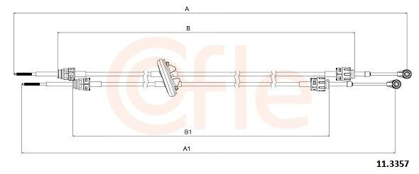 Linka dźwigni zmiany biegów podwójna Volkswagen Crafter 30-50 awangarda (2E, 2EA, 2EB, 2ED, 2EH, 2EX) (2006 - 2016) cena, od 74,64 USD