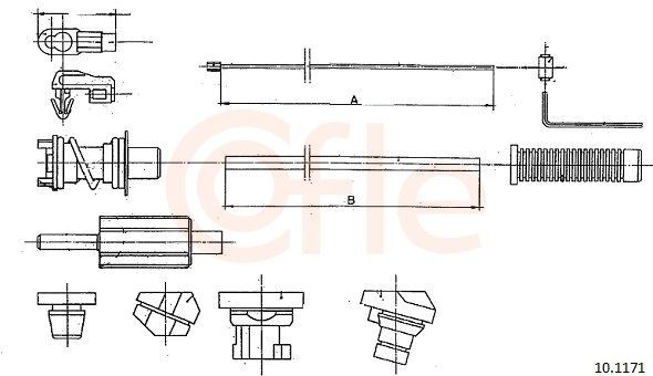 Linka gazu Peugeot 205 II hatchback (20A, C) (1987 - 1998) cena, od 12,07 USD
