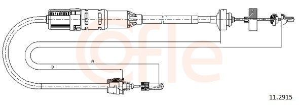 Linka sprzęgła Renault Espace III minivan (JE) (1997 - 2003) cena, od 40,14 USD