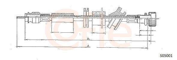 Linka prędkościomierza Mercedes C 190 sedana (W201) (1982 - 1993) cena, od 11,06 USD