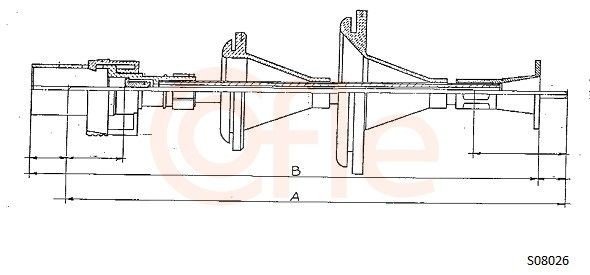 Linka prędkościomierza Ford Sierra II sedana (GBG, GB4) (1987 - 1993) cena, od 15,96 USD